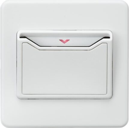Knightsbridge 32A 1G Key Card Switch – matt white SFCARDMW - West Midland Electrics | CCTV & Electrical Wholesaler