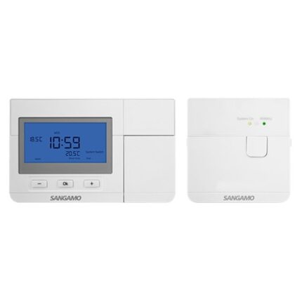 SANGAMO ESP Wireless Programmable Thermostat with Digital Display CHPRSTATDPRF - West Midland Electrics | CCTV & Electrical Wholesaler