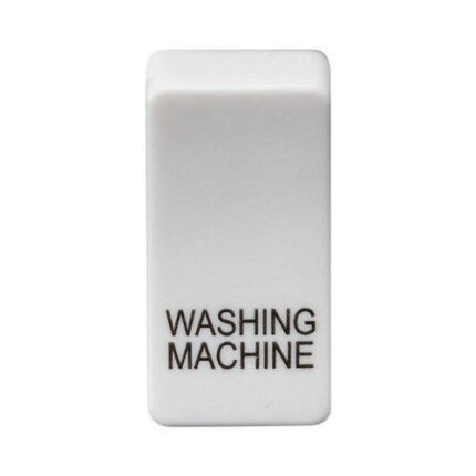 Knightsbridge Switch cover “marked WASHING MACHINE” – white GDWASHU - West Midland Electrics | CCTV & Electrical Wholesaler 5