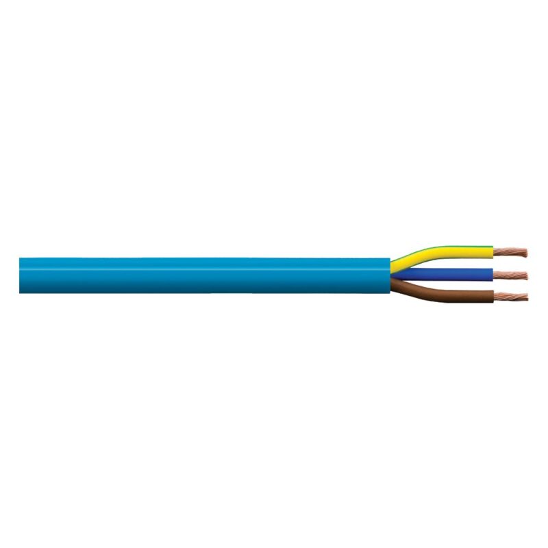 3 Core Flex Arctic 1.5mm Blue 100mts - West Midland Electrics | CCTV & Electrical Wholesaler