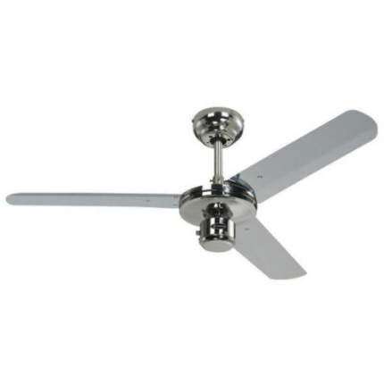 Westinghouse 122 cm Industrial, Chrome, 3 Chrome Steel Blades, Wall Control Included 78263 - West Midland Electrics | CCTV & Electrical Wholesaler 5