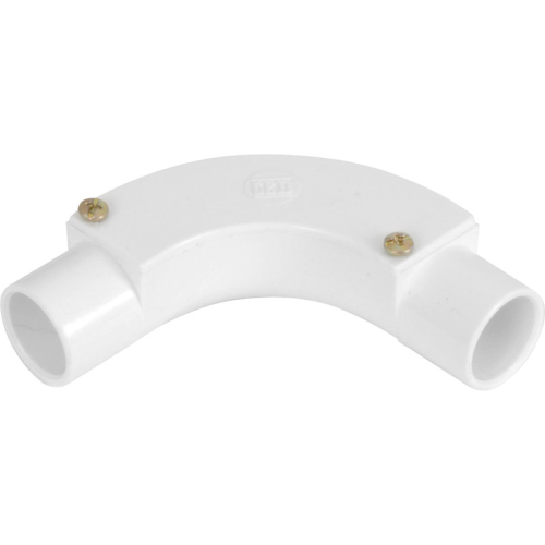 20mm Inspection Bend White IBP20W - West Midland Electrics | CCTV & Electrical Wholesaler