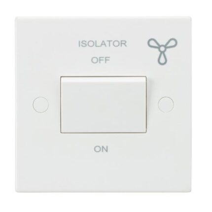 Knightsbridge 10AX 3 Pole Fan Isolator Switch SN1100 - West Midland Electrics | CCTV & Electrical Wholesaler 5