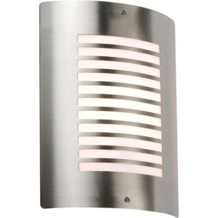 Knightsbridge 240V IP44 E27 40W max. Stainless Steel Outdoor Wall Fixture S NH028 - West Midland Electrics | CCTV & Electrical Wholesaler 5