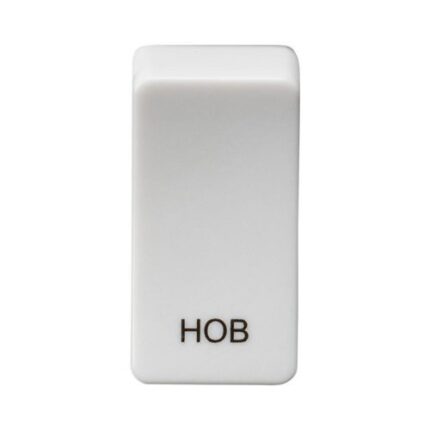 Knightsbridge Switch cover “marked HOB” – white GDHOBU - West Midland Electrics | CCTV & Electrical Wholesaler 5