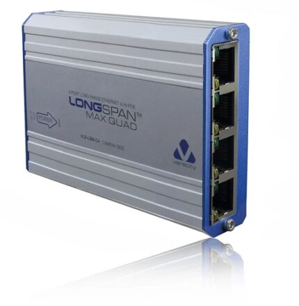 4-port camera adaptor for long range Ethernet and high power POE - West Midland Electrics | CCTV & Electrical Wholesaler