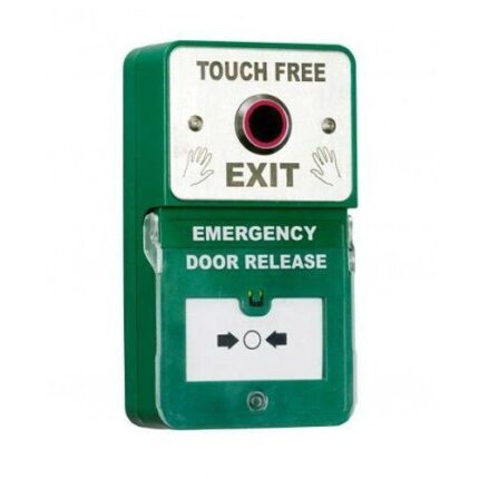 RGL DUAL UNIT CONTACTLESS EXIT BUTTON WITH EMERGENCY DOOR RELEASE - West Midland Electrics | CCTV & Electrical Wholesaler