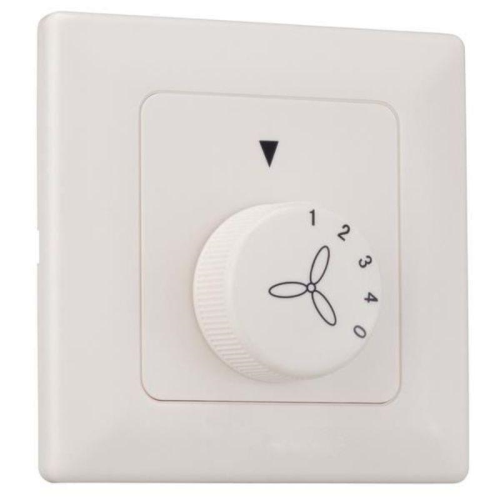 Westinghouse 4 Speed Wall Control with Light Switch 78801 - West Midland Electrics | CCTV & Electrical Wholesaler