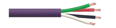 100m Speaker Cable 4 Core BC 105×0.16mm 14AWG Purple LSZH SFX/SPK-PRO-4C-14-LSZH-PUR-100m - West Midland Electrics | CCTV & Electrical Wholesaler