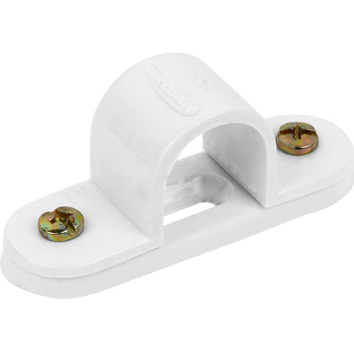 20mm Saddle White SBSP20W - West Midland Electrics | CCTV & Electrical Wholesaler