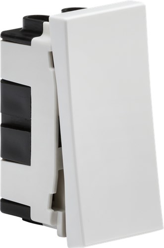 Knightsbridge NET12WH 20AX 1G intermediate modular switch (25x50mm) – White - West Midland Electrics | CCTV & Electrical Wholesaler