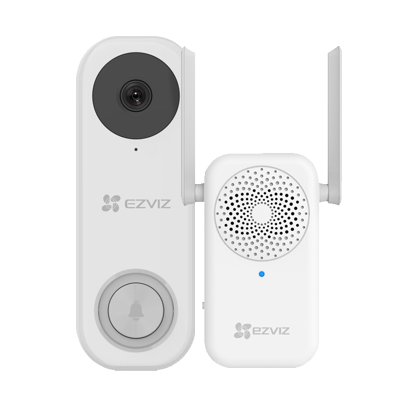 Ezviz Battery-Powered Video Doorbell DB2/PRO - West Midland Electrics | CCTV & Electrical Wholesaler