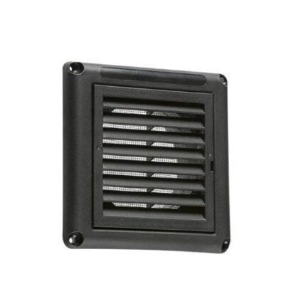 Knightsbridge 100MM/4″ Extractor Fan Grille with Fly Screen – Black EX009B - West Midland Electrics | CCTV & Electrical Wholesaler 5