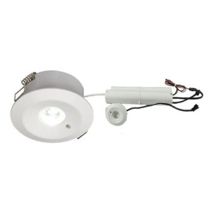Knightsbridge 230V IP20 3W LED Emergency Downlight (maintained/non-maintained) 3000K - West Midland Electrics | CCTV & Electrical Wholesaler 5
