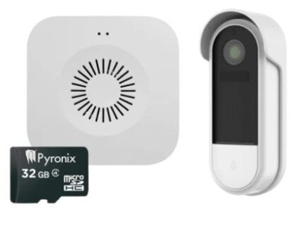 Pyronix DOORBELL/KIT-SDC Smart HD Video Doorbell and Wireless Chime Kit DOORBELL/KIT-SDC - West Midland Electrics | CCTV & Electrical Wholesaler