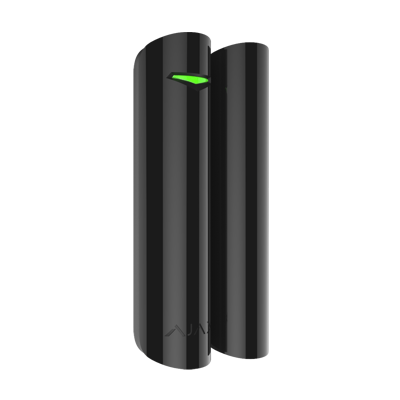 Wireless opening detector notifies of first signs of intrusion into the room through the door or window DoorProtect-BLACK-PLUS - West Midland Electrics | CCTV & Electrical Wholesaler