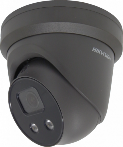 Hikvision AcuSense 6MP fixed lens Darkfighter turret camera with IR & built in mic Grey DS-2CD2366G2-IU-2.8MM-GREY-C - West Midland Electrics | CCTV & Electrical Wholesaler 5