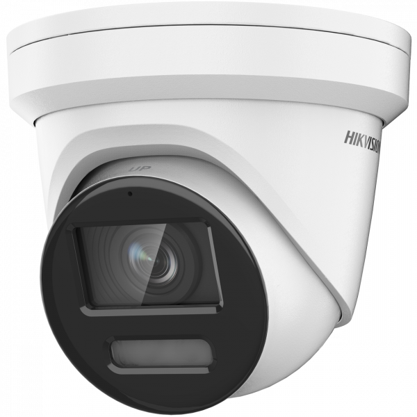 Hikvision AcuSense 8MP fixed lens ColorVu turret camera with built in mic White DS-2CD2387G2-LU-2.8mm-C - West Midland Electrics | CCTV & Electrical Wholesaler 3