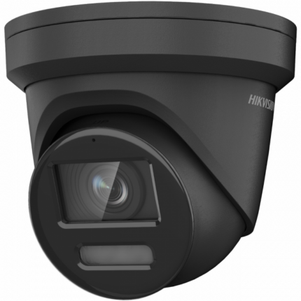Hikvision AcuSense 8MP fixed lens ColorVu turret camera with built in mic Black DS-2CD2387G2-LU-2.8mm-Black-C - West Midland Electrics | CCTV & Electrical Wholesaler 5