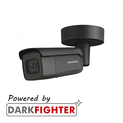 Hikvision AcuSense 4MP motorized varifocal lens Darkfighter bullet camera with IR DS-2CD2646G2-IZS/BLACK-C - West Midland Electrics | CCTV & Electrical Wholesaler
