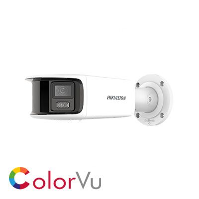 Hikvision AcuSense 8MP panoramic fixed lens ColourVu bullet with audible warning and strobe light DS-2CD2T87G2P-LSU/SL - West Midland Electrics | CCTV & Electrical Wholesaler