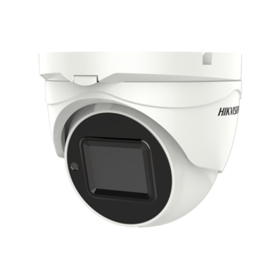 Hikvision 5MP motorized varifocal lens PoC turret camera White DS-2CE79H0T-IT3ZE-C - West Midland Electrics | CCTV & Electrical Wholesaler