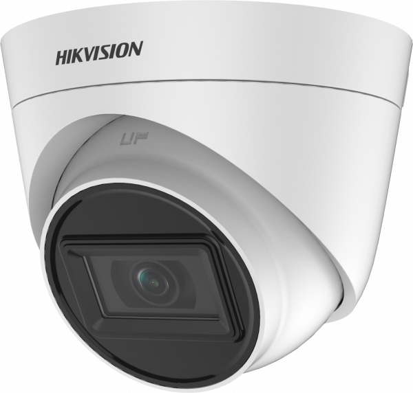 Hikvision 5MP fixed lens EXIR POC turret camera White DS-2CE78H0T-IT3E-2.8mm-C - West Midland Electrics | CCTV & Electrical Wholesaler