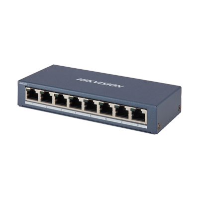 Hikvision 8-Port Gigabit Unmanaged Switch DS-3E0508-E-B - West Midland Electrics | CCTV & Electrical Wholesaler