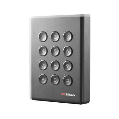 Hikvision Desfire card reader with keypad DS-K1108ADK - West Midland Electrics | CCTV & Electrical Wholesaler