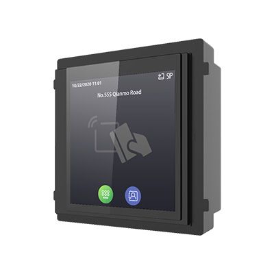 Hikvision touch display door module DS-KD-TDM - West Midland Electrics | CCTV & Electrical Wholesaler