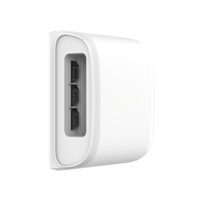 Wireless outdoor bidirectional curtain motion detector DualCurtain-Outdoor-WHITE - West Midland Electrics | CCTV & Electrical Wholesaler