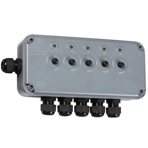 Knightsbridge IP66 13A 5G Switch Box IP5G - West Midland Electrics | CCTV & Electrical Wholesaler 3