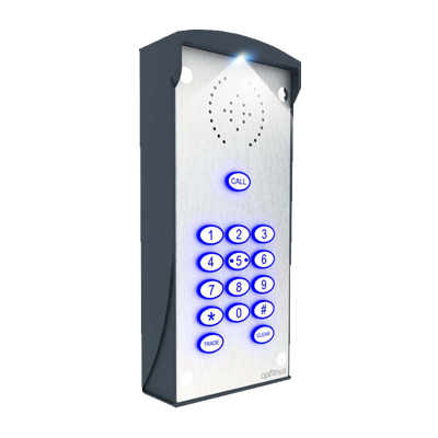 Surface mount 1 button with Keypad GSM intercom kit E1K - West Midland Electrics | CCTV & Electrical Wholesaler