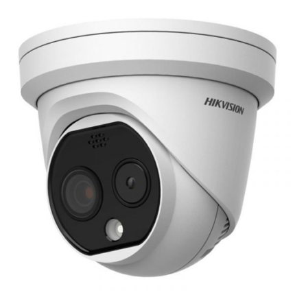 Hikvision THERMAL & OPTICAL BI-SPECTRUM NETWORK TURRET CAMERA - West Midland Electrics | CCTV & Electrical Wholesaler