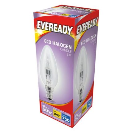 Supreme Imports S10123 Eveready Eco Candle 46W(60W) E14 S10123 - West Midland Electrics | CCTV & Electrical Wholesaler