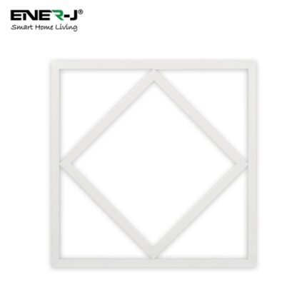 Ecolux Double Square Borderline LED Panel, 60×60 60W, 6000K on border and Blue Inside - West Midland Electrics | CCTV & Electrical Wholesaler