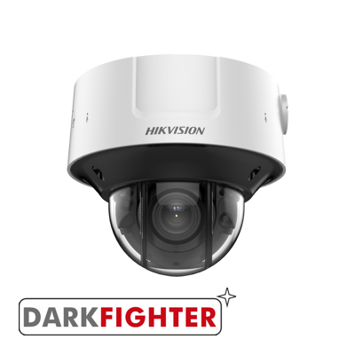 Hikvision 8MP motorized varifocal lens Darkfighter dome camera with IR - West Midland Electrics | CCTV & Electrical Wholesaler