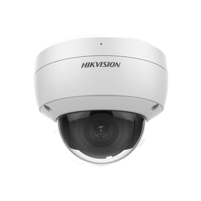 Hikvision AcuSense 4MP fixed lens Darkfighter dome camera with IR & built-in mic White DS-2CD2146G2-ISU-4mm-C - West Midland Electrics | CCTV & Electrical Wholesaler