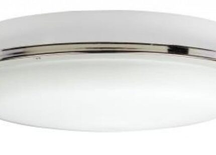 Westinghouse Opal Frosted Drum Shade With Chrome Band 24cm 87041 - West Midland Electrics | CCTV & Electrical Wholesaler 5