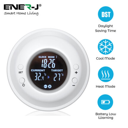 Ener-J RF Thermostat for Infrared heating panel wih UK Plug, Max 3680W IH1040 - West Midland Electrics | CCTV & Electrical Wholesaler 5