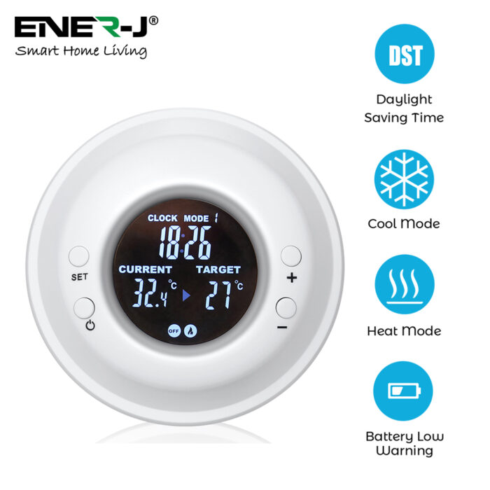 Ener-J RF Thermostat for Infrared heating panel wih UK Plug, Max 3680W IH1040 - West Midland Electrics | CCTV & Electrical Wholesaler 3