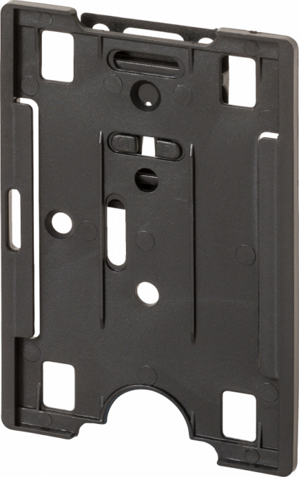 Black cardholder with clip KF1 - West Midland Electrics | CCTV & Electrical Wholesaler