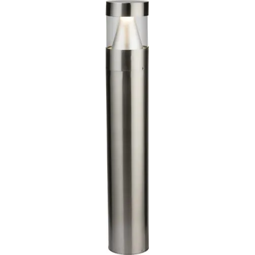 Knightsbridge 230V IP65 15W Stainless Steel LED Bollard 950mm – 3000K CBL15SS - West Midland Electrics | CCTV & Electrical Wholesaler