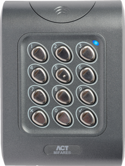 ACTpro MIFARE Reader with Keypad MF1050e - West Midland Electrics | CCTV & Electrical Wholesaler