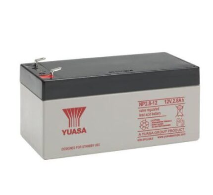 NP2.8-12 (12V 2.8Ah) Yuasa General Purpose VRLA Battery - West Midland Electrics | CCTV & Electrical Wholesaler