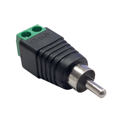 Terminal to phono connector - West Midland Electrics | CCTV & Electrical Wholesaler