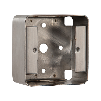Stainless steel back box SSBB02 - West Midland Electrics | CCTV & Electrical Wholesaler