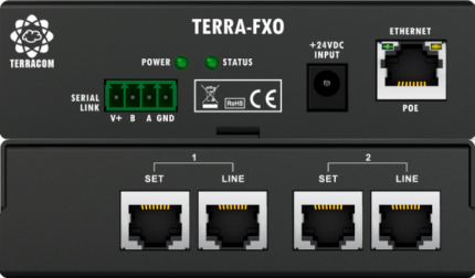 IP POE Telephone Interface TERRA-FXO - West Midland Electrics | CCTV & Electrical Wholesaler 5