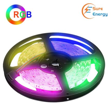 Ener-J LED Strip Kit- 5 meter RGB IP65, IR remote, Plug & Play EU PS T445 - West Midland Electrics | CCTV & Electrical Wholesaler