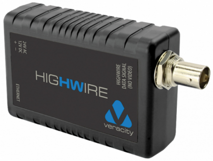 Ethernet over coax converter HIGHWIRE-VHW-HW - West Midland Electrics | CCTV & Electrical Wholesaler